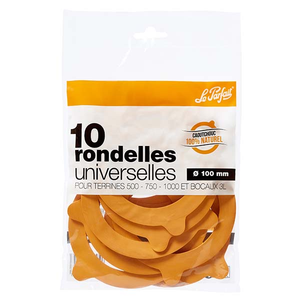 Le Parfait® Super 10 afdichtingen Ø100 mm Le Parfait® Super 10 afdichtingen Ø100 mm