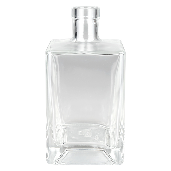 700 ml glazen fles Ben zonder sluiting UNiTWIST® 700ml glazen fles Ben zonder dop UNiTWIST transparante rechthoekige gedistilleerde drankfles leeg
