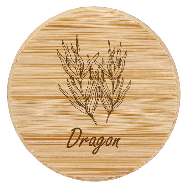 Houten deksel "Dragon" voor WECK RR60 Houten deksel "Dragon" voor WECK RR60