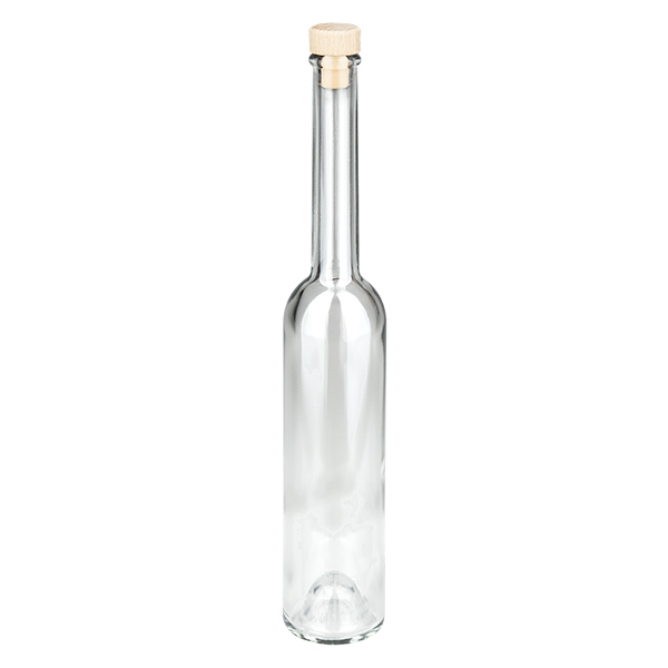 100 ml glazen fles Hugo met houten handgreepkurk UNiTWIST®