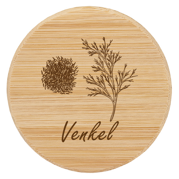 Houten deksel "Venkel" voor WECK RR60 Houten deksel "Venkel" voor WECK RR60