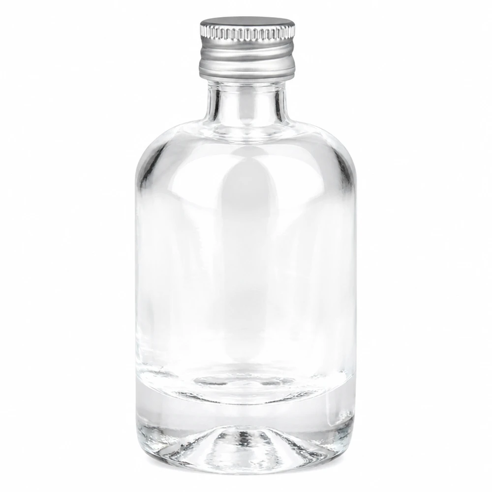 40 ml glazen fles Sara met schroefdop zilver UNiTWIST® 40 ml glazen fles Sara met schroefdop zilver UNiTWIST®