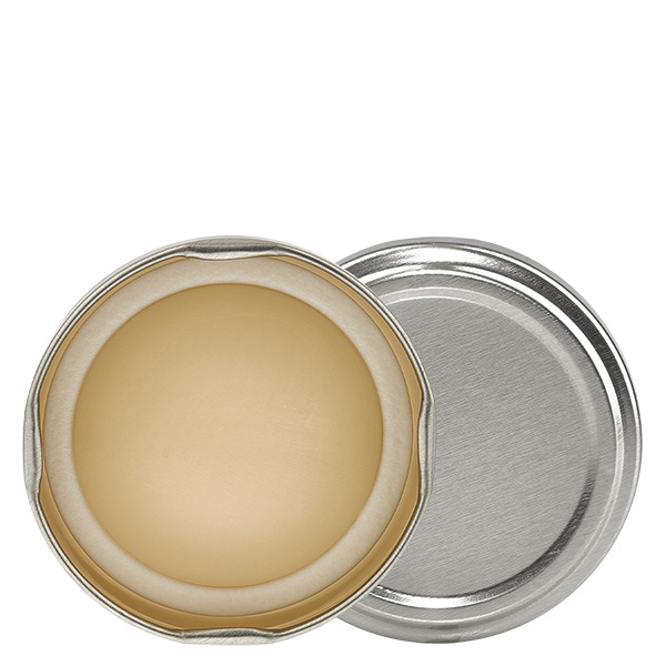 66mm BasicSeal deksel zilver (TO66) UNiTWIST 66mm BasicSeal deksel zilver (TO66) UNiTWIST