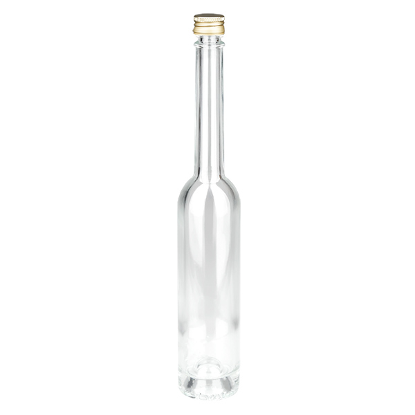 100 ml glazen fles Toni en schroefdop zilver UNiTWIST®