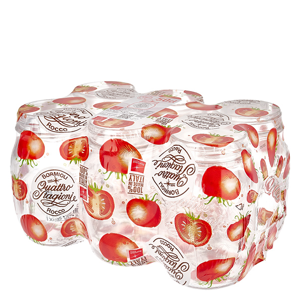 500ml huishoudglas "Quattro Stagioni"