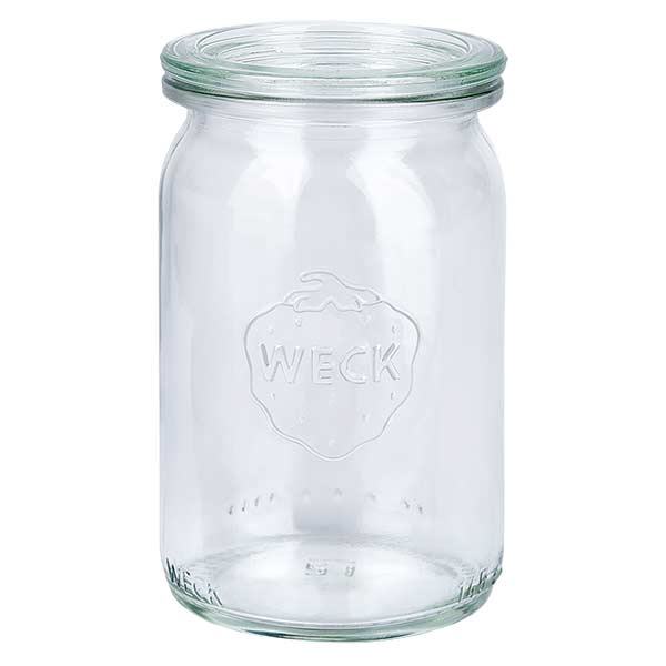 145ml cilinderglas met glazen deksel WECK RR40