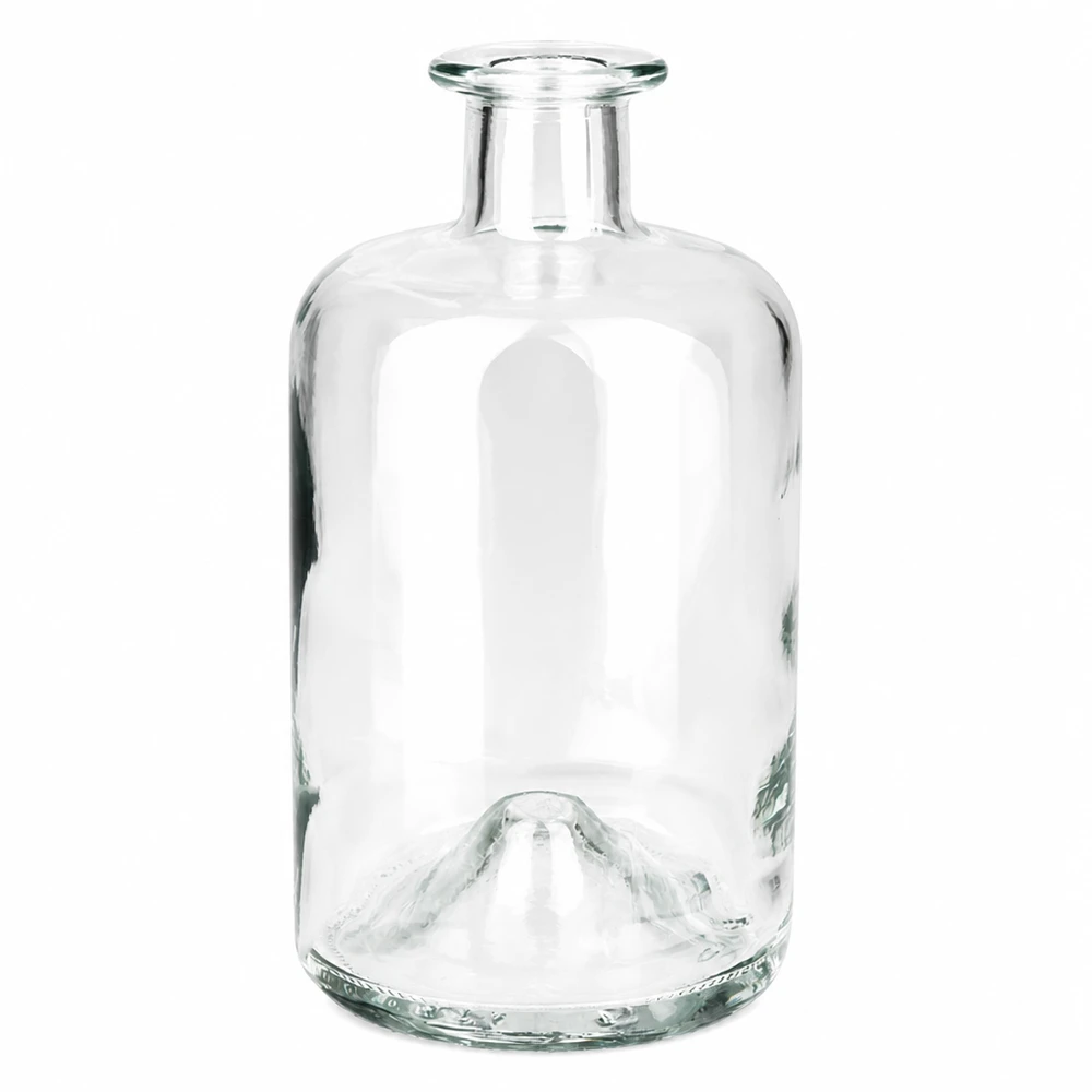 500 ml apothekersfles 500ml Glasflasche "Sofia" ohne Verschluss UNiTWIST zonder sluiting UNiTWIST® 500ml glazen fles Sofia transparant zonder dop UNiTWIST apothekersfles leeg om te vullen