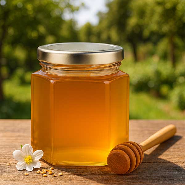 47ml hexaglas met BasicSeal deksel zilver UNiTWIST