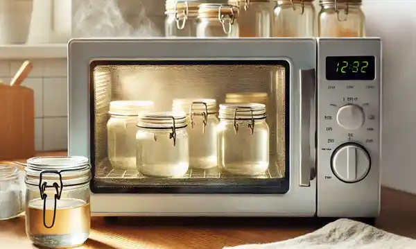 Glazen steriliseren in de magnetron – snel en eenvoudig