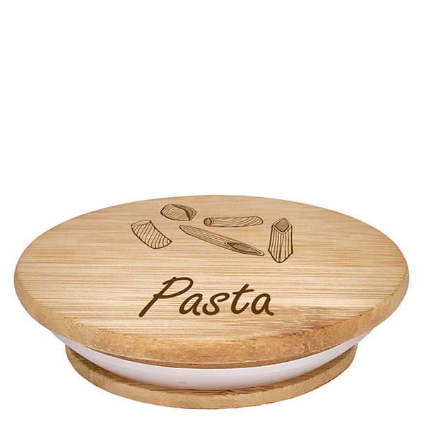 Houten deksel "Pasta" voor WECK RR100