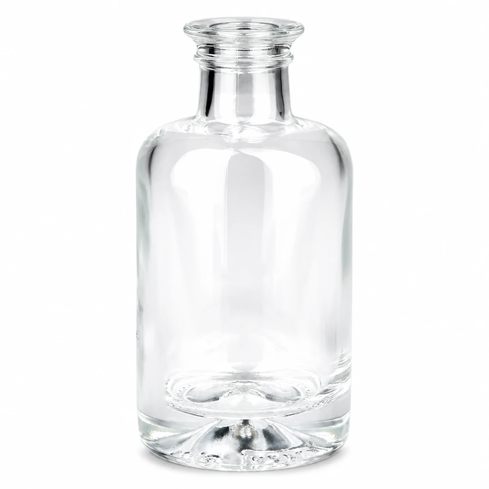 100 ml apothekersfles Sofia zonder sluiting UNiTWIST® 100ml glazen fles Sofia transparant zonder dop UNiTWIST lege fles van helder glas
