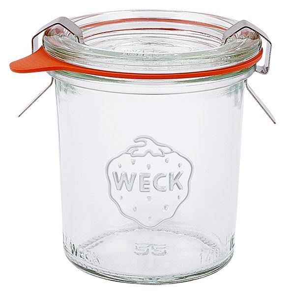 140ml stortglas compleet WECK RR60 140ml stortglas compleet WECK RR60