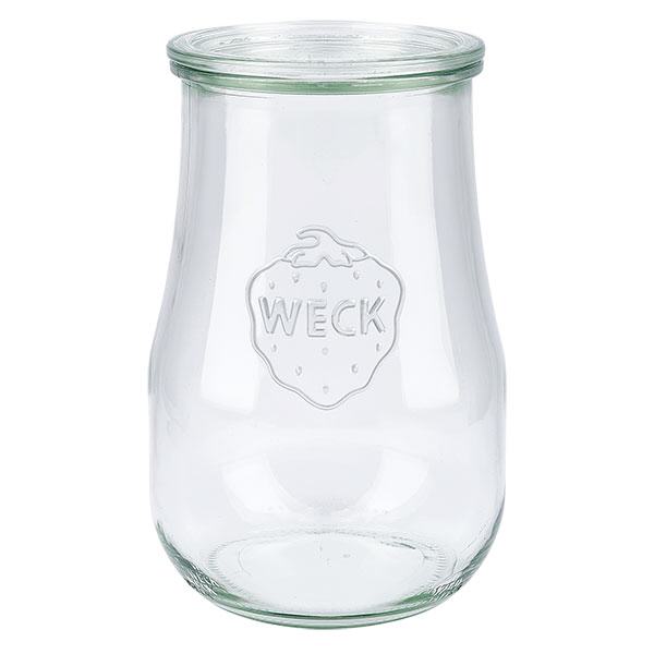 1750ml tulpenglas met glazen deksel WECK RR100