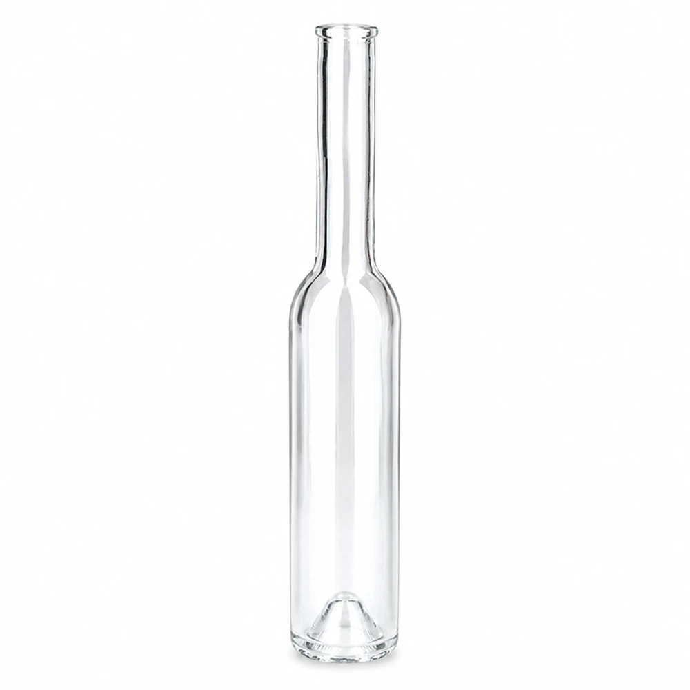 200 ml glazen fles Hugo zonder sluiting UNiTWIST® 200ml glazen fles Hugo transparant zonder dop UNiTWIST lange hals helder glas Product foto
