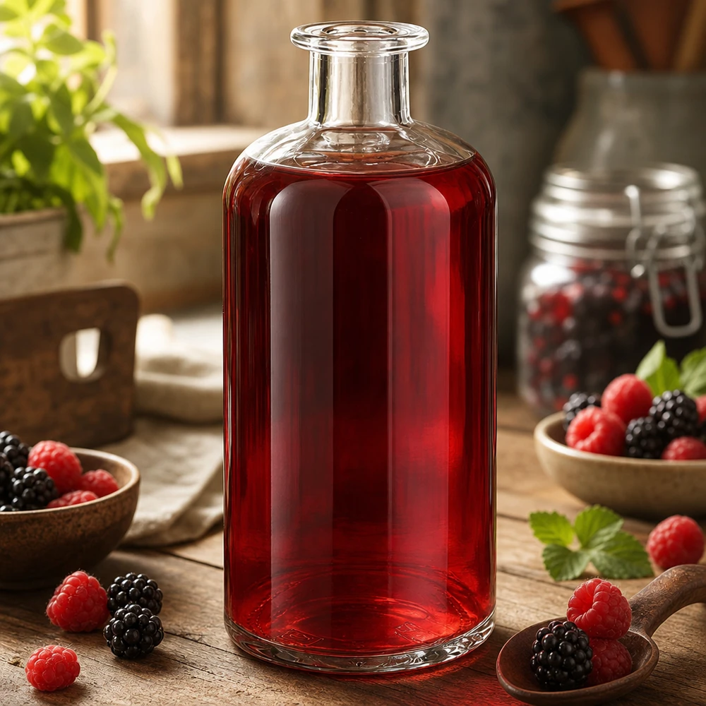 500 ml Apothekersfles Flora zonder sluiting UNiTWIST®