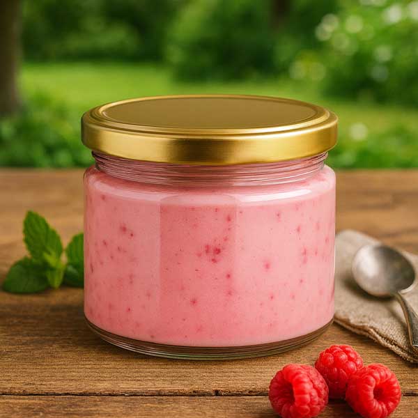 540ml rond glas met BasicSeal deksel goud UNiTWIST