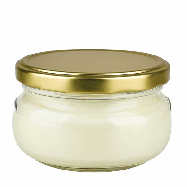 120ml terrine met BasicSeal deksel goud UNiTWIST 120ml terrine met BasicSeal deksel goud UNiTWIST