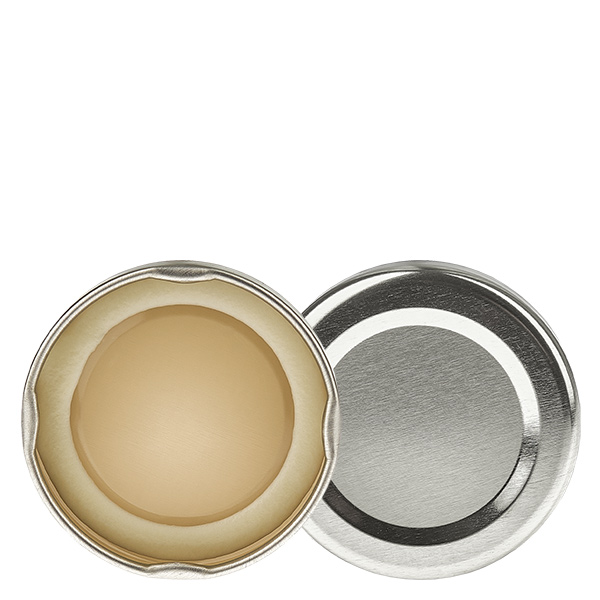 48mm BasicSeal deksel zilver (TO48) UNiTWIST