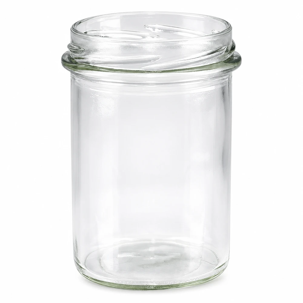 230ml beker zonder deksel (TO66) UNiTWIST Lege bekers 230ml TO66 UNiTWIST transparant zonder deksel voor jam en conserven