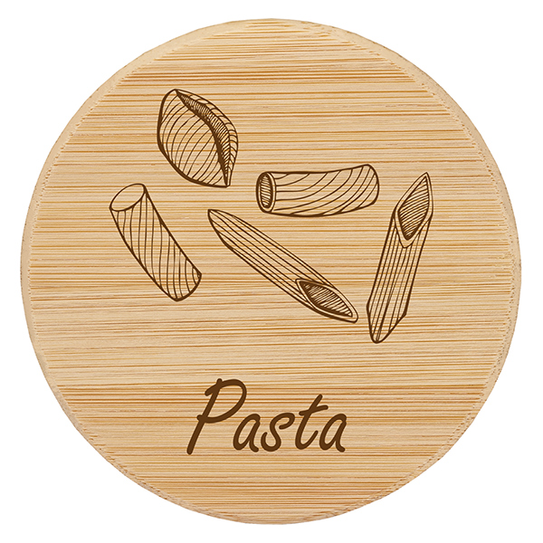 Houten deksel "Pasta" voor WECK RR100