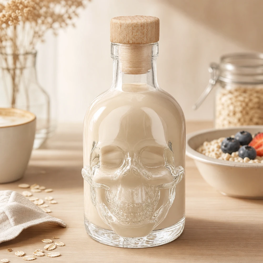 200 ml glazen fles Jack met houten kurk UNiTWIST® 200 ml glazen fles Jack met houten kurk UNiTWIST®